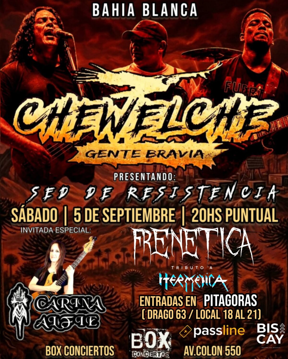 Chewelche Bahia Blanca