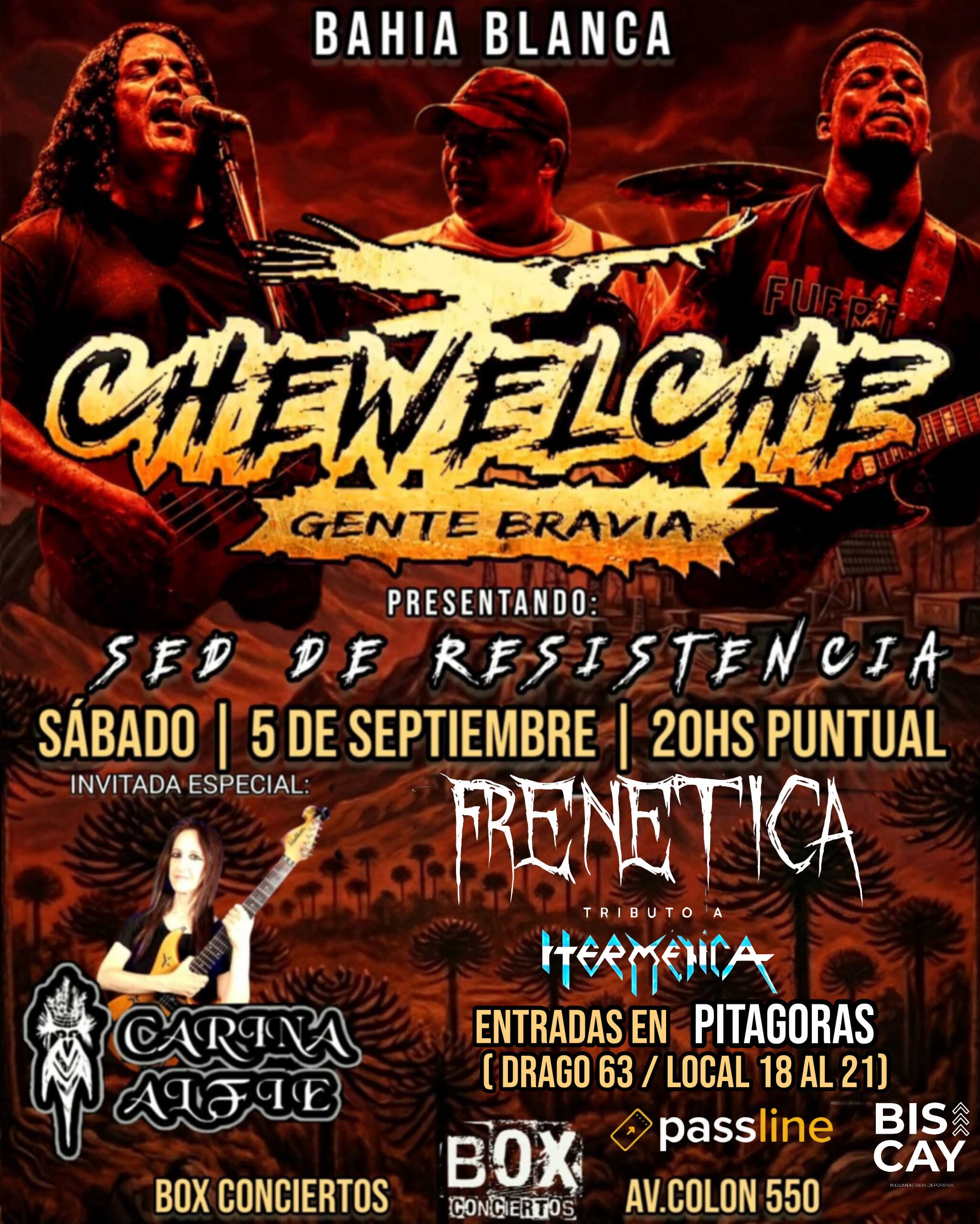 Chewelche Bahia Blanca